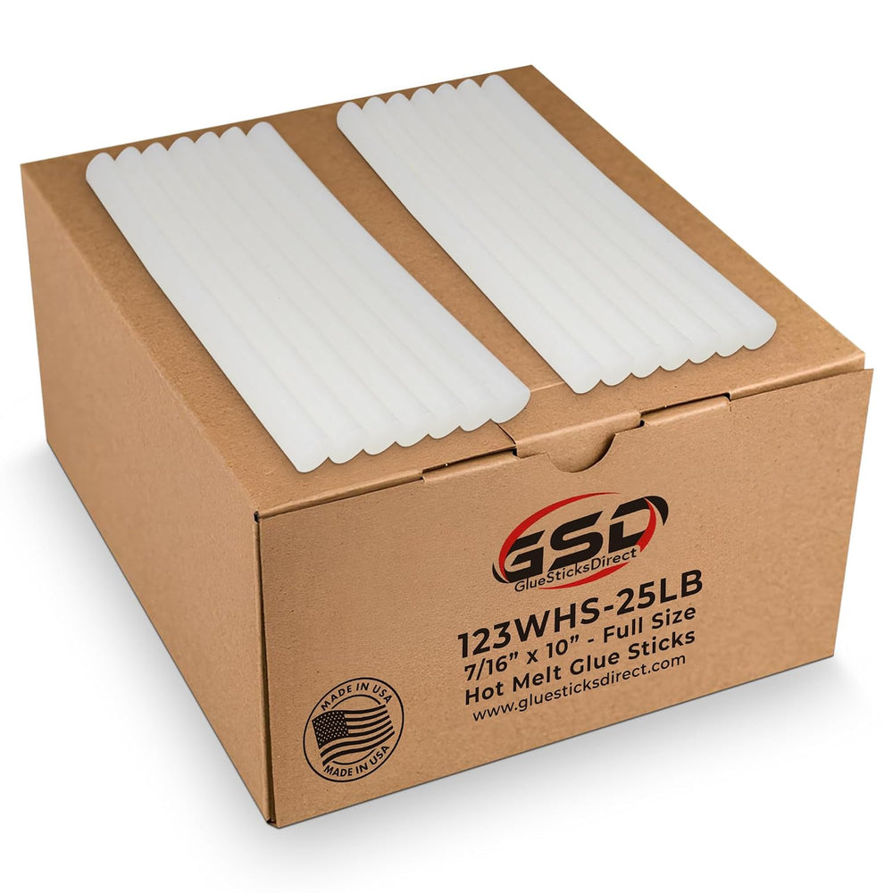 Wholesaleยฎ Full Size Hot Melt Glue Sticks for Glue Gun - Bulk 10in - Great fo...