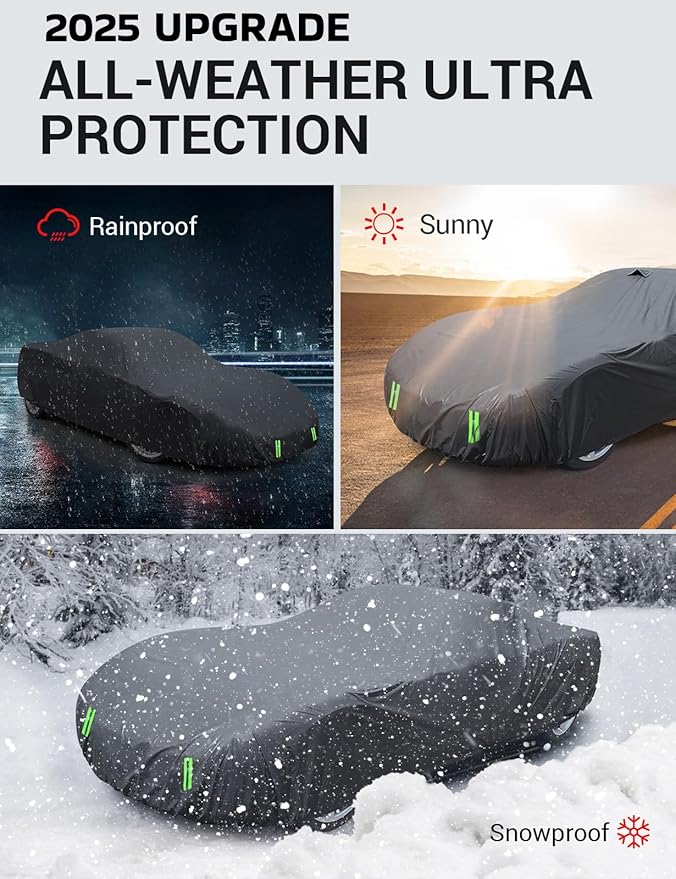 Proadsy 2025 Upgrade Car Cover Compatible