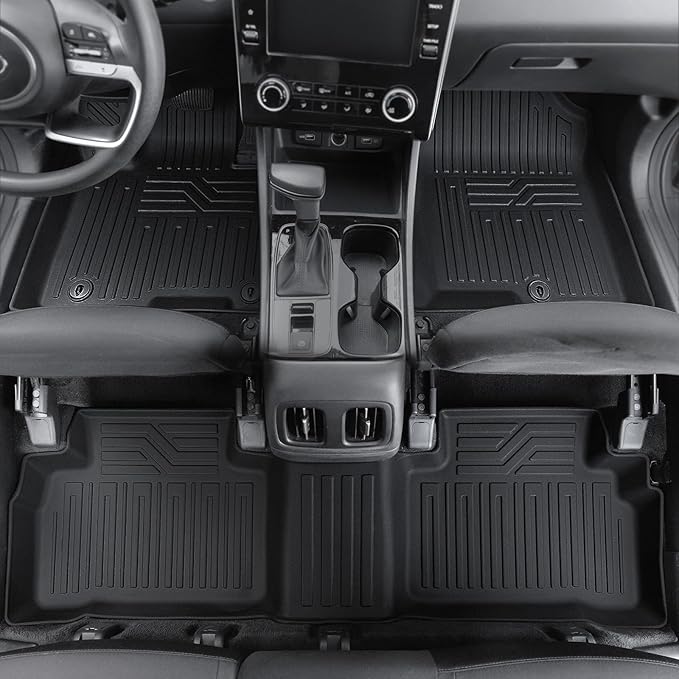 Floor Mats Set for 2022-2025 Hyundai Tucson Gas, Full Coverage All Weather