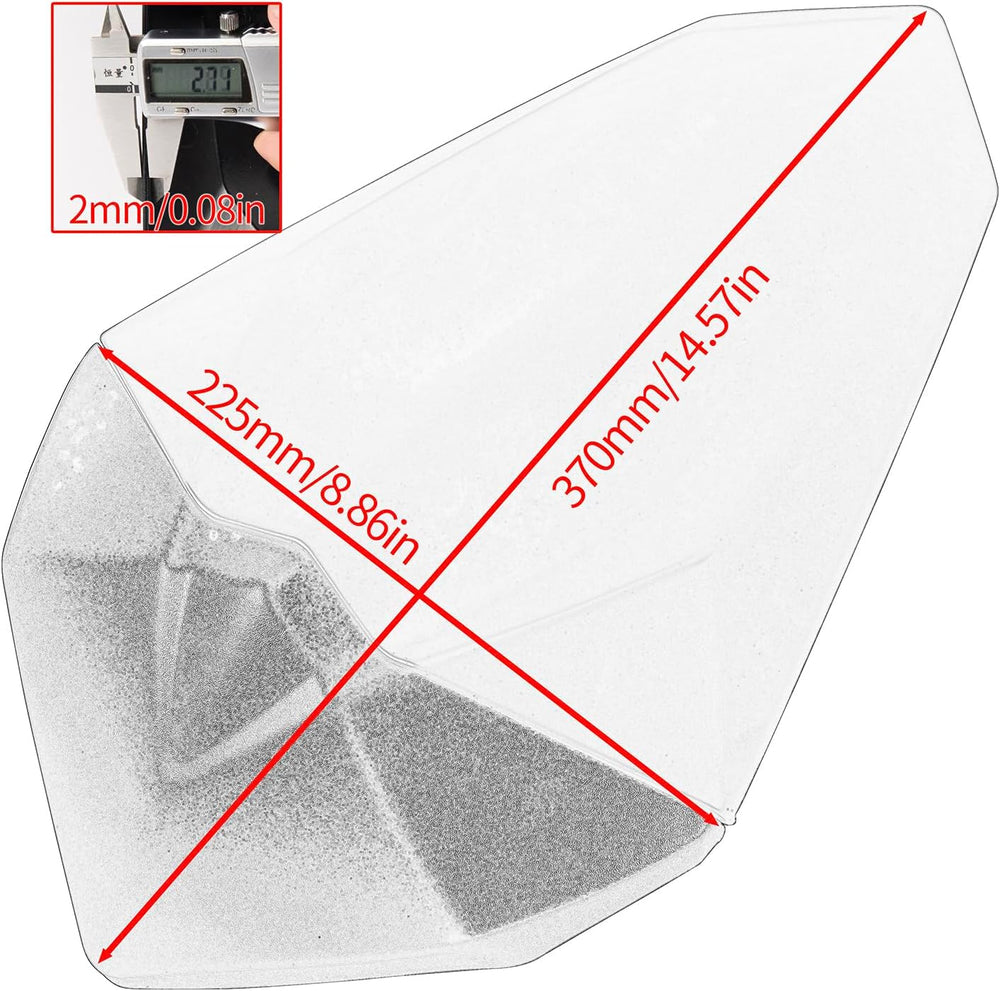 Motorcycle Rear Seat Cowl Fit for Ninja 500 Z500 2024 2025 2026 ABS Plastic P...