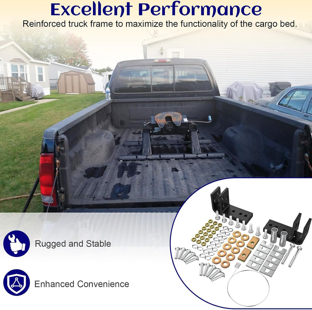 Universal Installation Kit w/Hardware and Brackets Compatible with Reese 5th ...