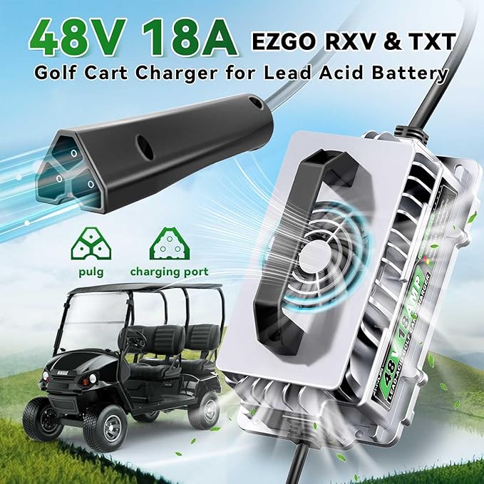 48 Volt 18 AMP Golf Cart Charger