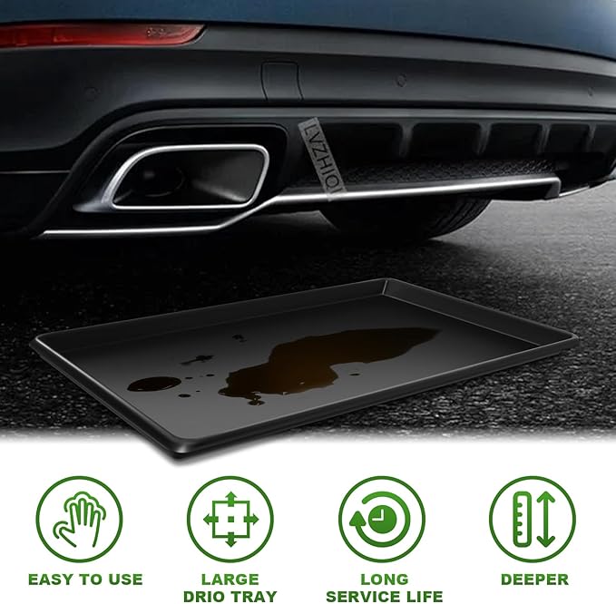 3 Pcs Extra Large Oil Drip Pan for Under Car