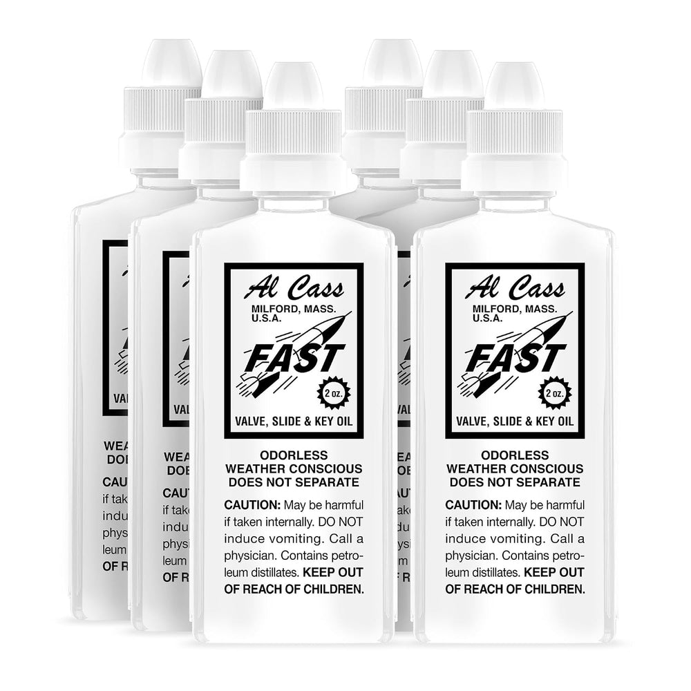 Official Al Cass Fast Valve, Slide & Key Oil | 2 oz Bottle | Odorless, No...