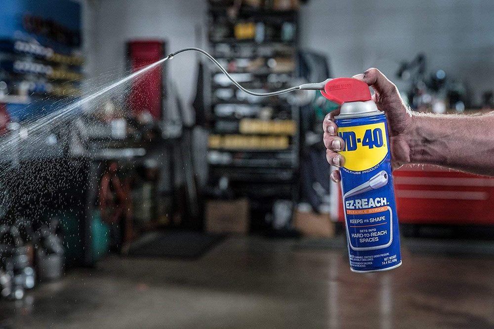 WD-40 Original Formula, Multi-Use Product, EZ-REACH Flexible Straw, 14.4 OZ [...