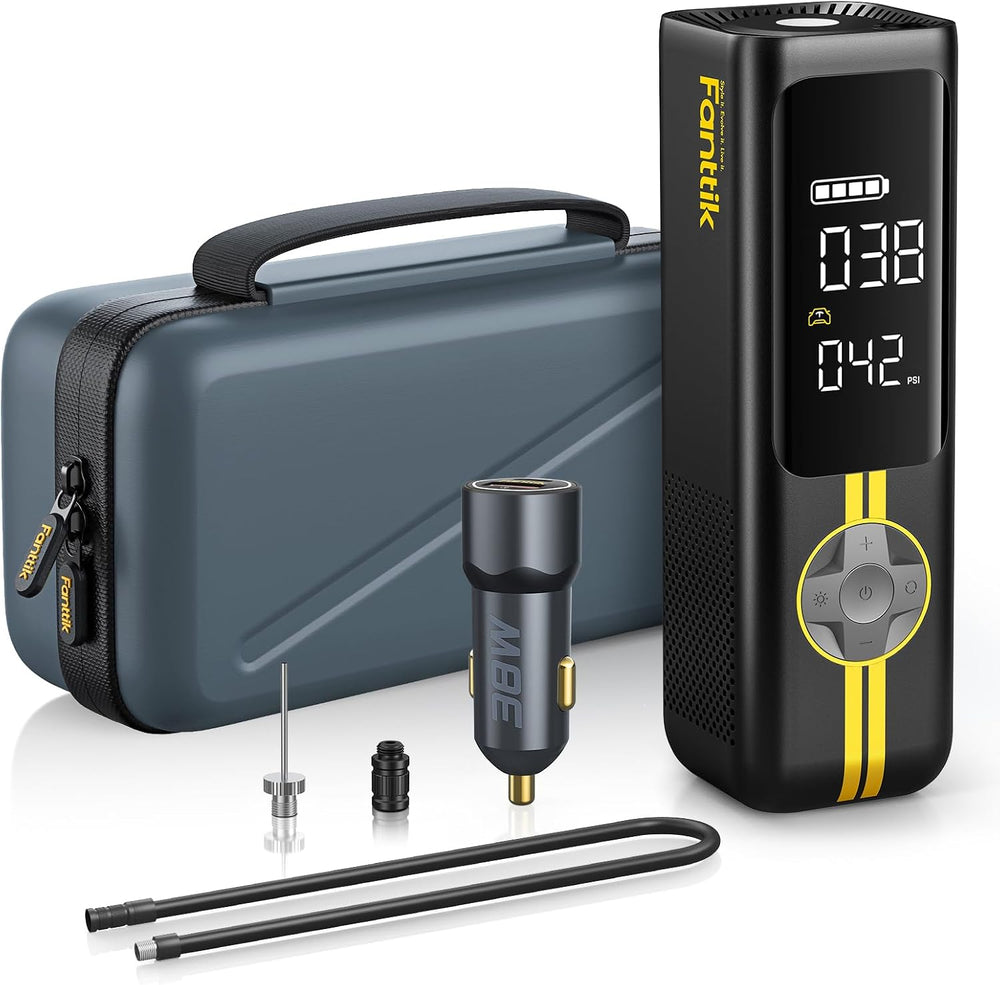 Fanttik X8 APEX EV Tire Inflator Portable Air Pump, 2X Faster Inflation