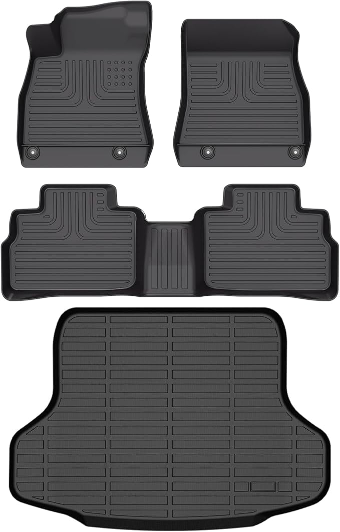 Wayhigh-All Weather Floor Mats & Cargo Liner Set