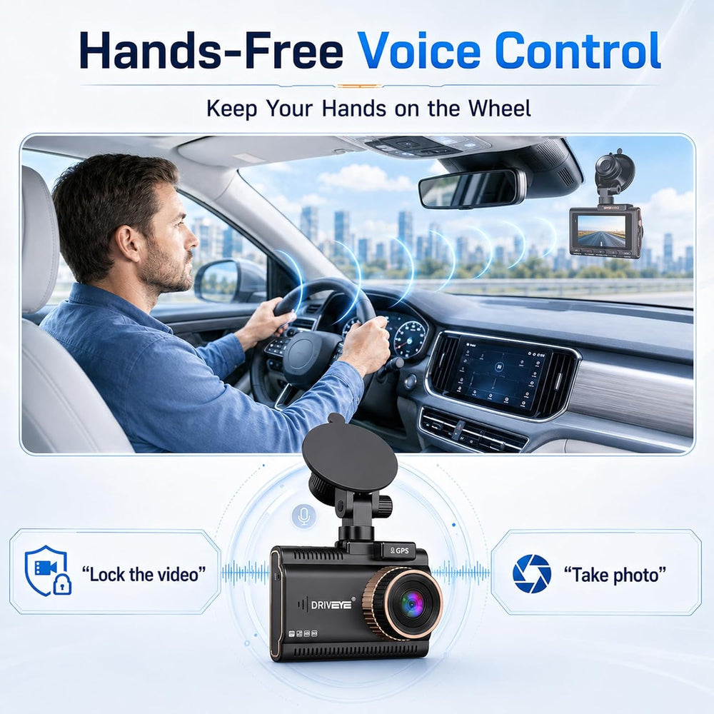 Dual Dash Cam Front and Rear, 4K+2K Car Dash Camera with STARVIS 2 Sensor, Wi...
