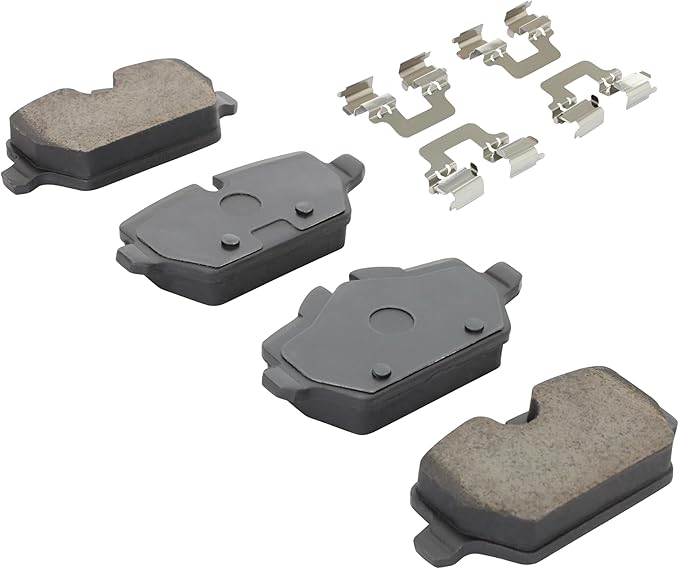 Premium Ceramic Rear Brake Pads Compatible