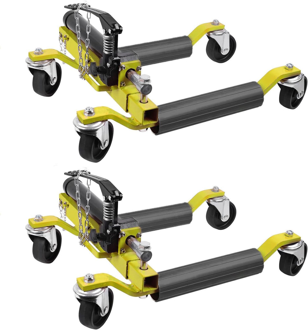 PioneerWorks Car Wheel Dolly Jack Set of 2, 1500 LBS Capacity Hydraulic Car D...