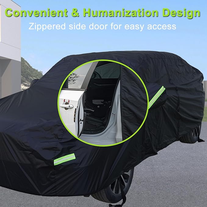 SUV Car Cover Custom Fit for Honda CRV, Waterproof All Weather Full Exterior