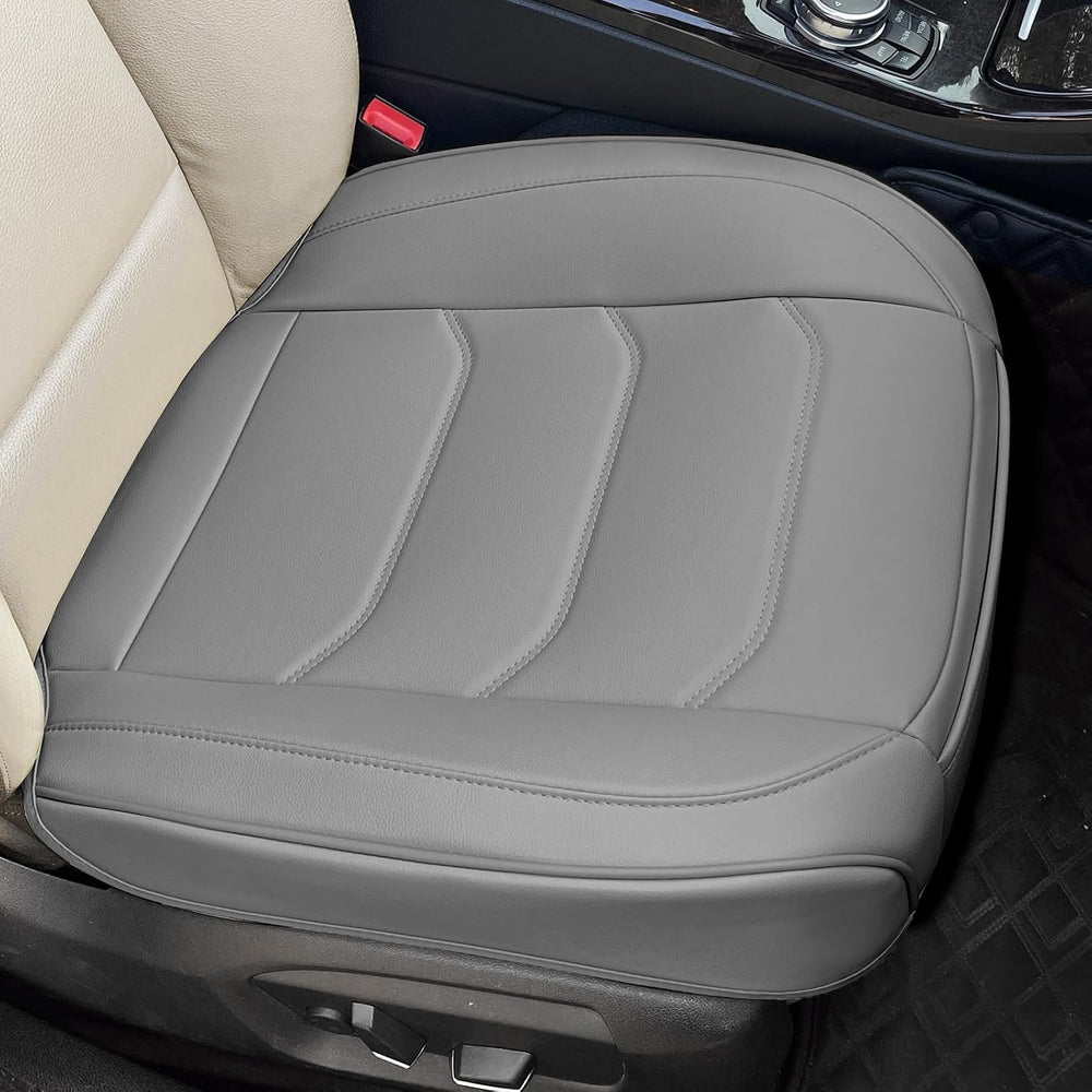 BOPUOVRE Car Seat Cover for Luxury & Comfort PU Leather