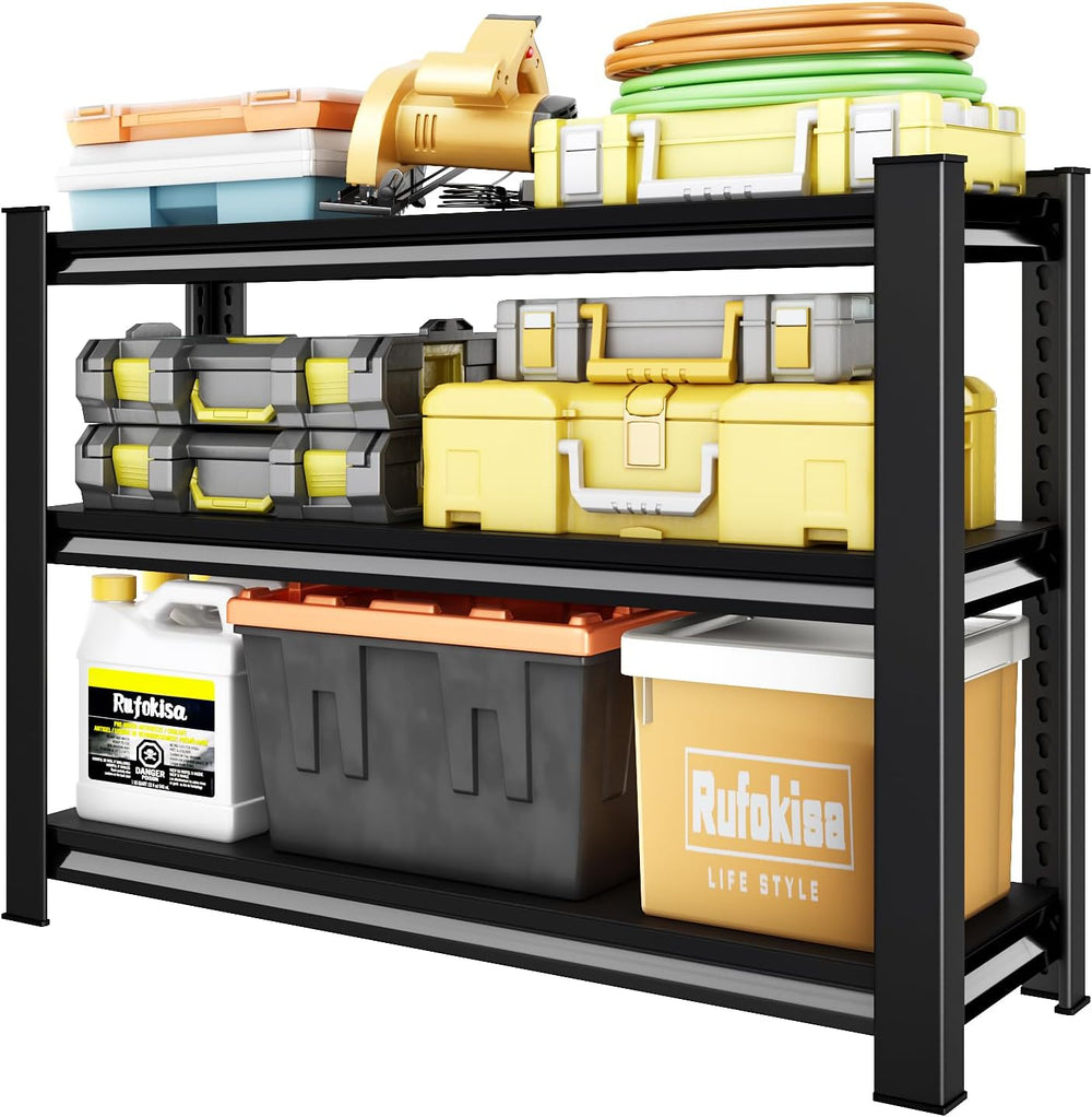 40" W Garage Shelving Heavy Duty,1500LBS Loads Adjustable Garage Storage...