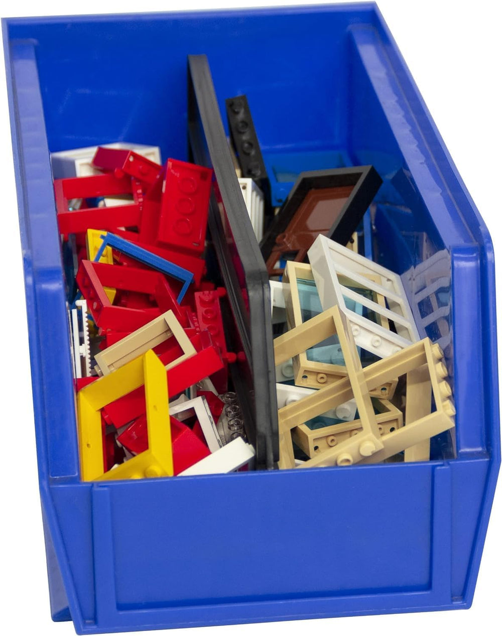 Akro-Mils 30230 AkroBins Plastic Storage Bins, 11"x5"x5", Blue...
