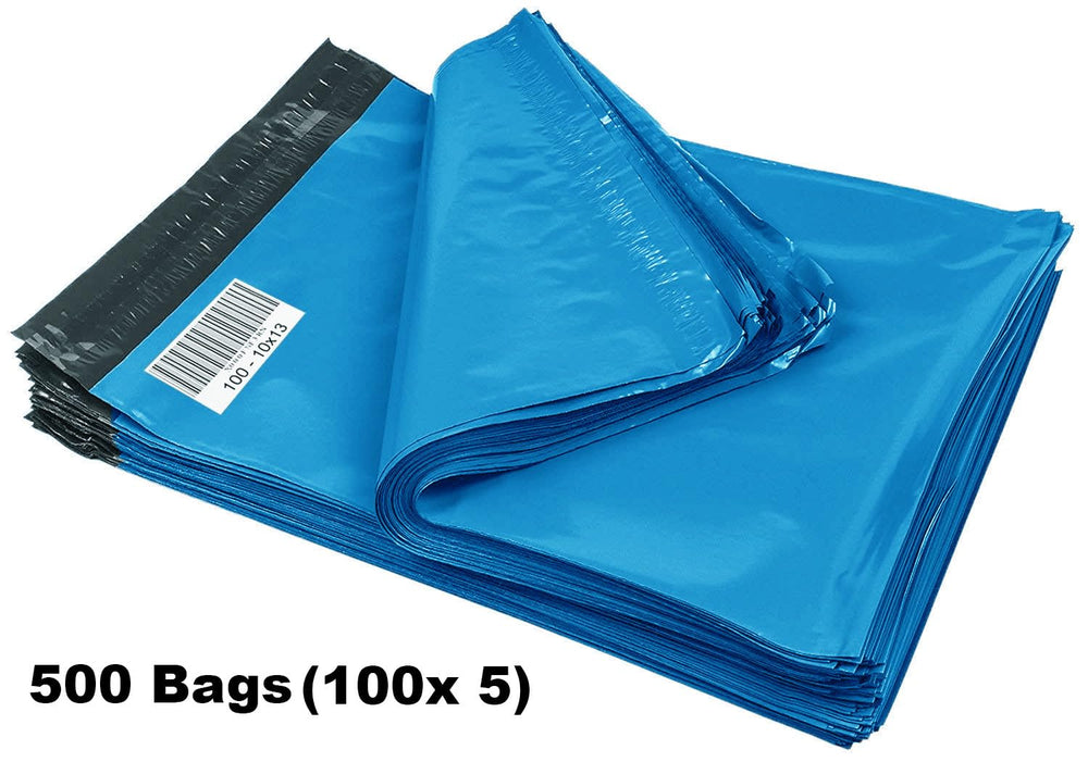 iMBAPrice 10x13 Inch 500-Pack Blue Color Poly Mailers Shipping Envelopes Bags...