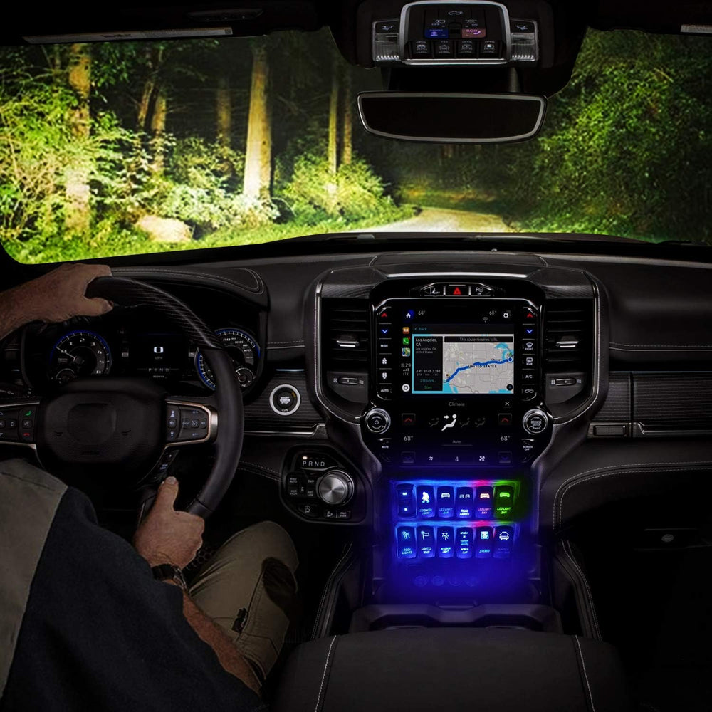 Nilight ZH120 50Inch 50 Inch 288W Curved Spot Flood Combo Bar LED Off Road Dr...