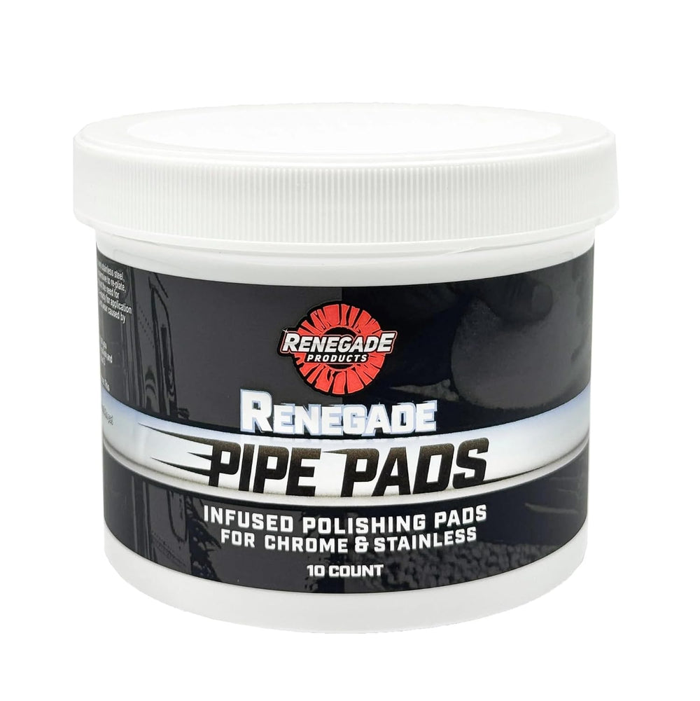 Renegade Products Pipe Dream Infused Polishing Pads โ Chrome & Stainless ...