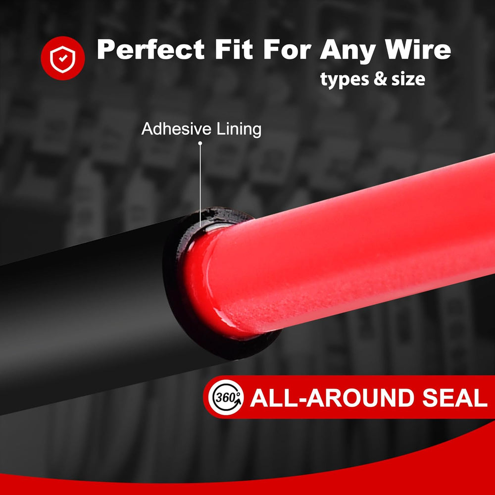 5/8" 100ft 3:1 Heat Shrink Tubing with Adhesive Lining - Marine Grade, I...