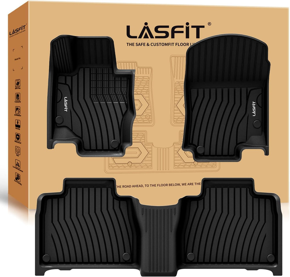 LASFIT Floor Mats for Mercedes Benz GLE SUV 2020-2026 350/450 / 450e / 580/53
