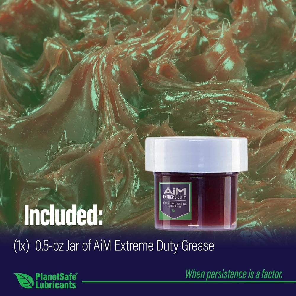 PlanetSafe Lubricants AiM Exercise Equipment Lube Kit, 16 oz + 0.25 oz