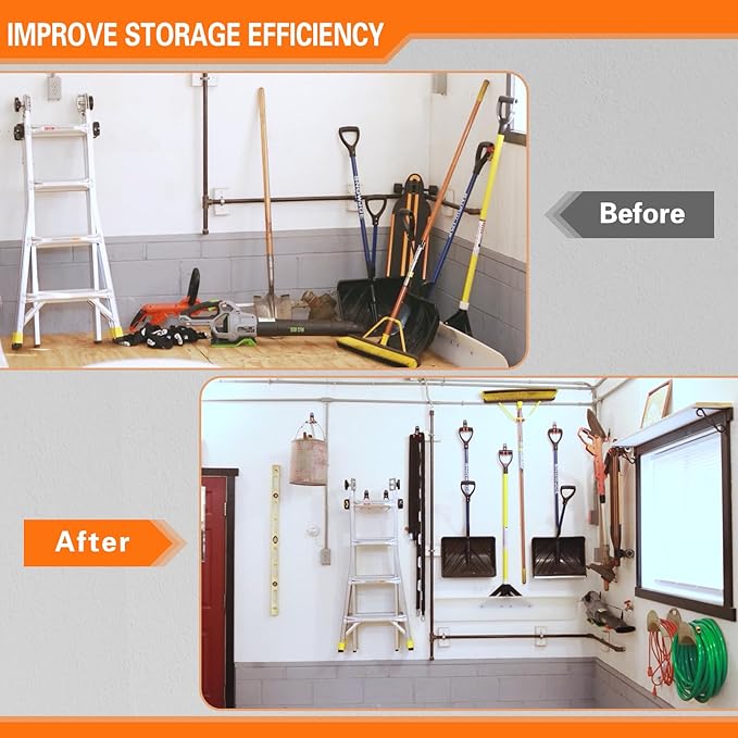 26 Pack Garage Hooks Heavy Duty Utility Steel