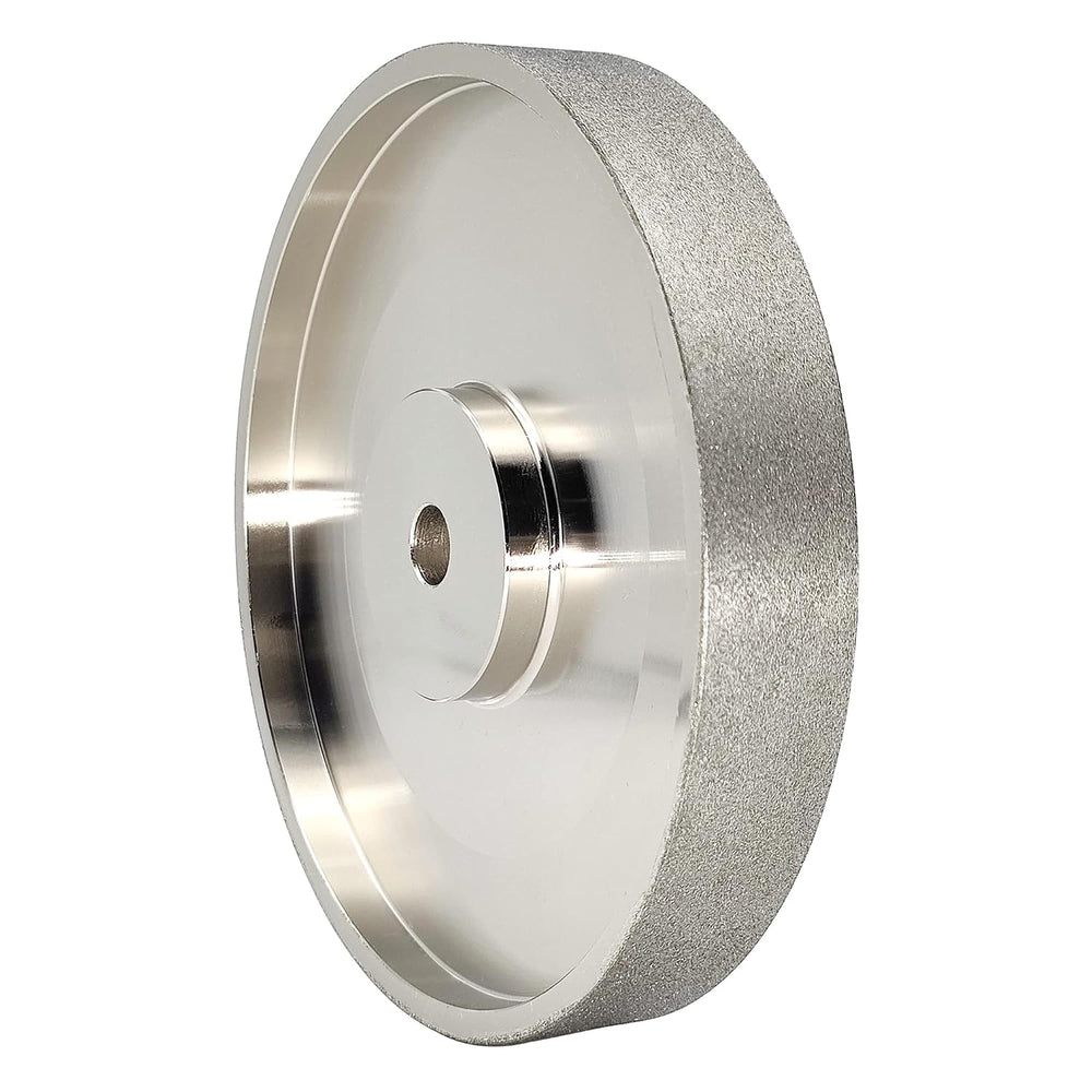 CBN Grinding Wheel 6 Inch 180 Grit, 1/2" Arbor, for Bench Grinders