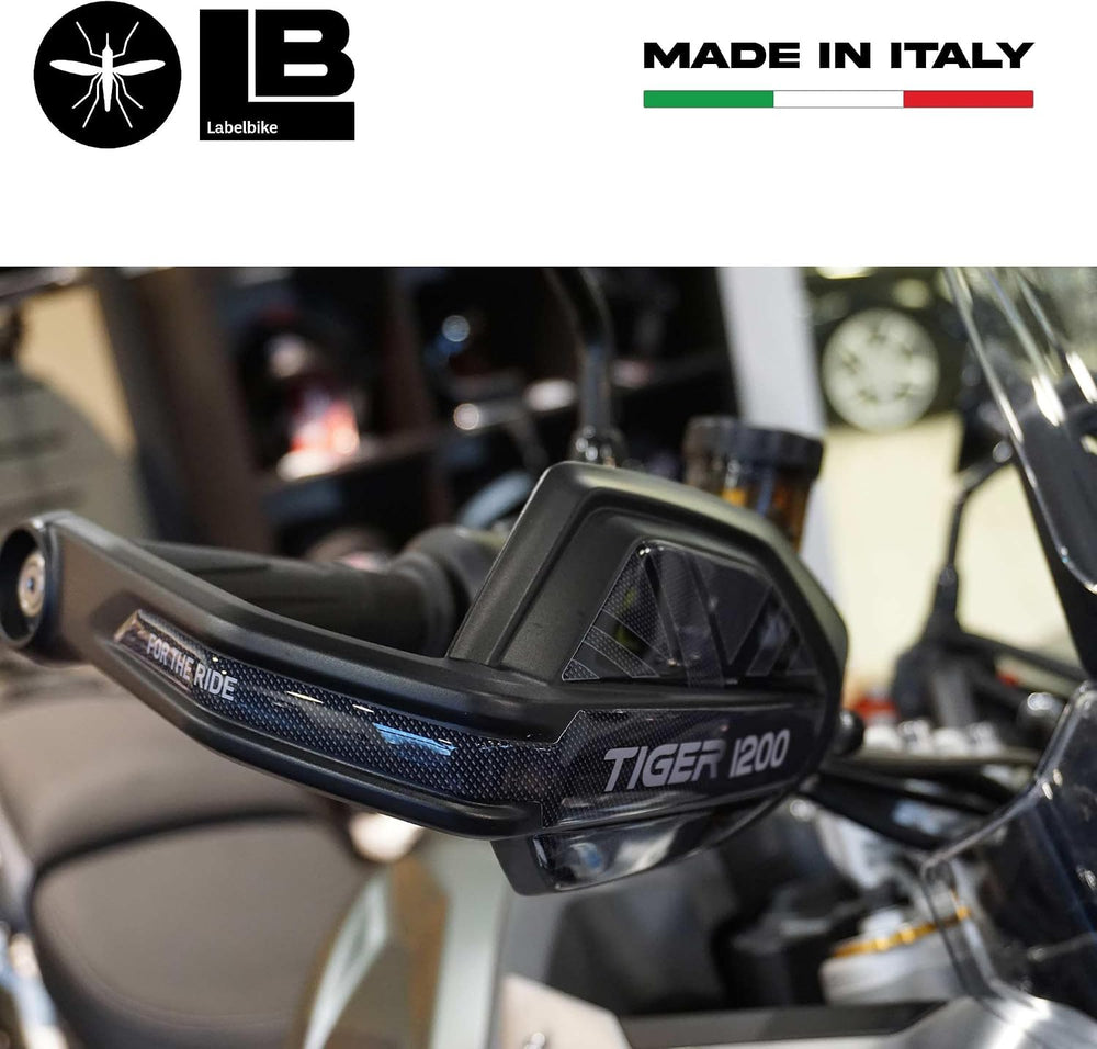 labelbike - 3D Stickers Motorcycle Handguards Protection and Decoration in Re...