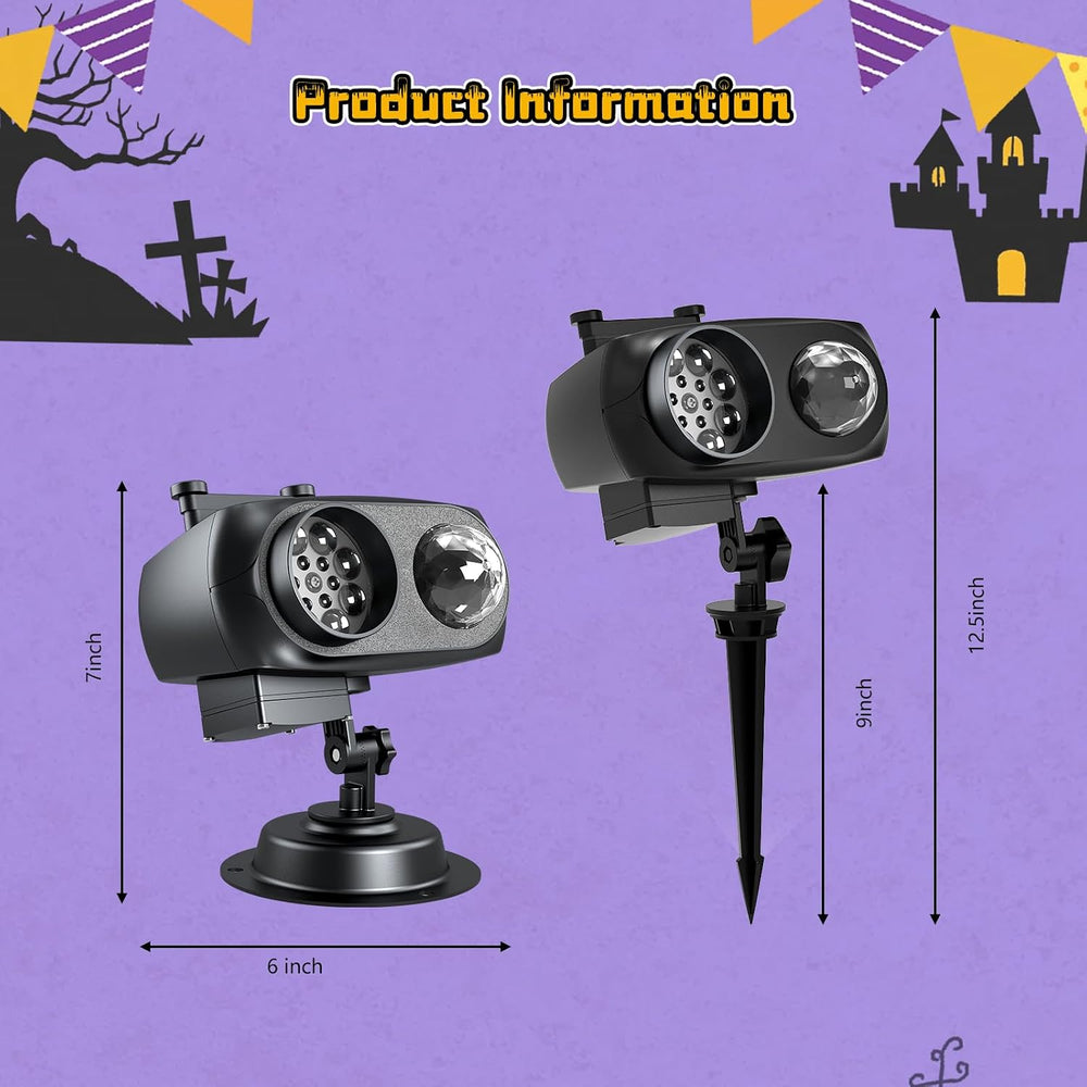 Halloween Projector Lights Outdoor Brighter Holiday Themes Christmas