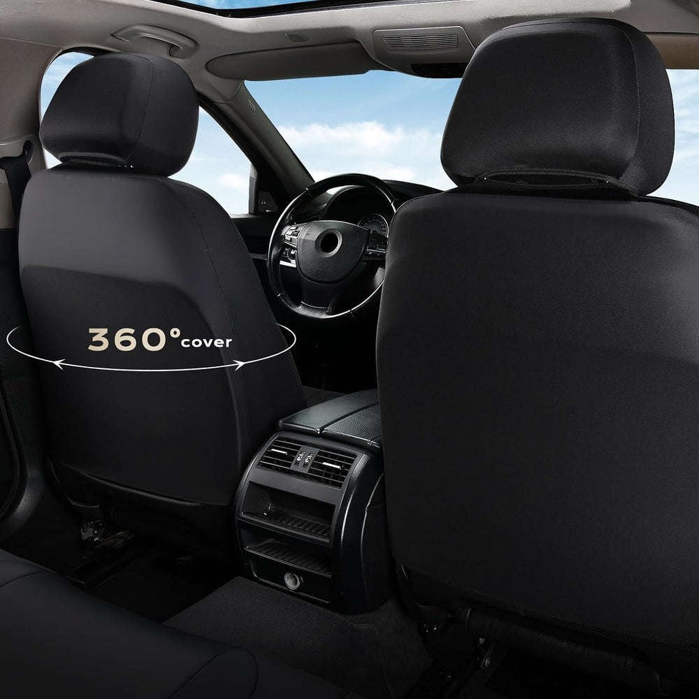Coverado Automotive Car Seat Covers, Luxury Seat Covers Full Set, Leather Car...