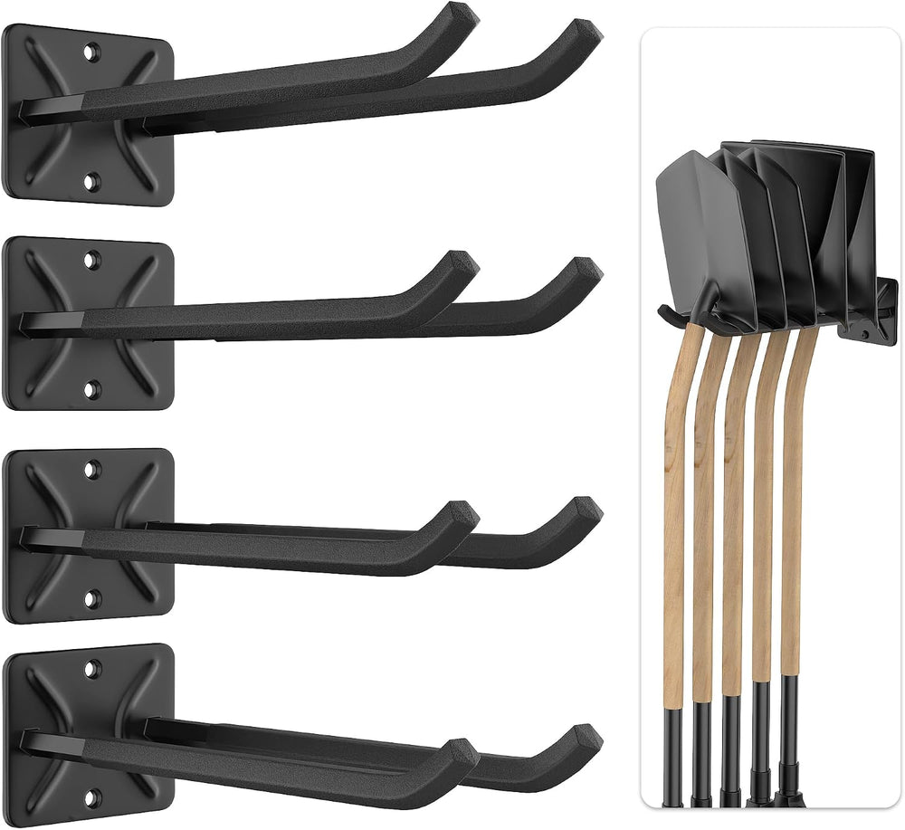 Garage Storage Hooks, Heavy Duty Steel Tool Organizer