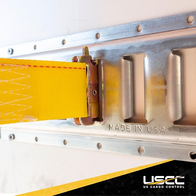 US Cargo Control E Track, Made in USA, 12 Gauge Steel 5 FT Galvanized E Track...