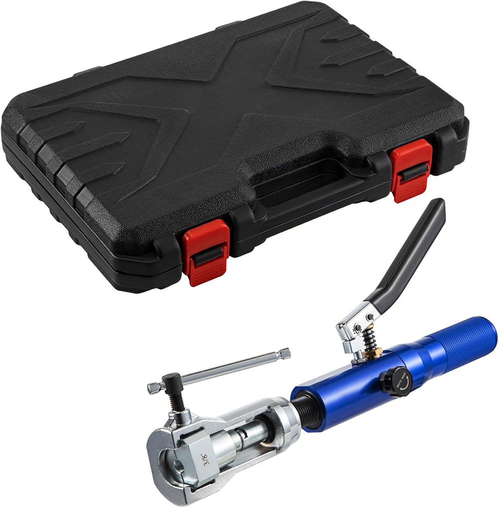 VEVOR Hydraulic Flaring Tool Kit, 45° Double Flaring Tool, Brake Repair Brake...