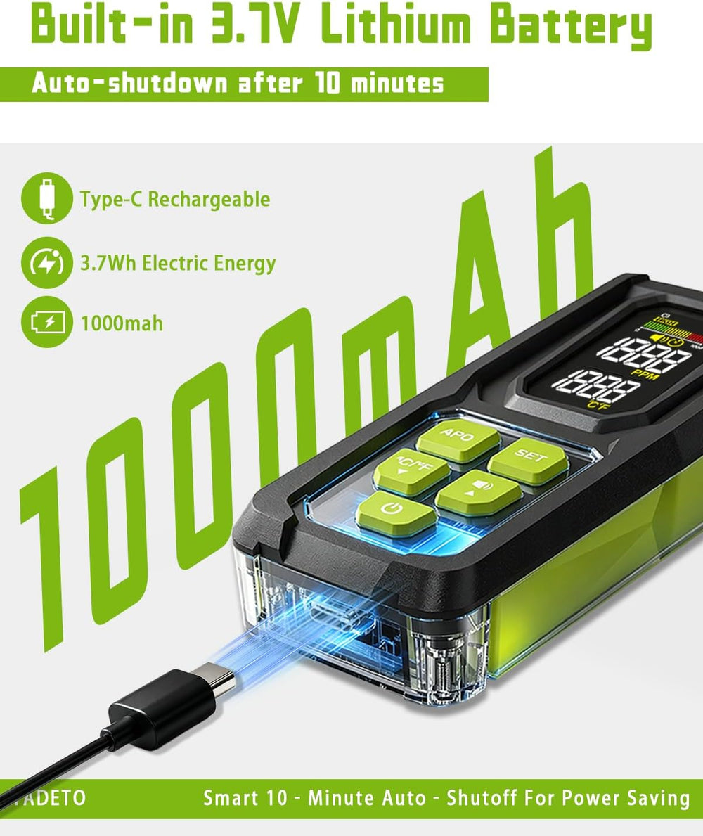 Rechargeable Refrigerant Leak Detector, HVAC AC Freon Leak Detector