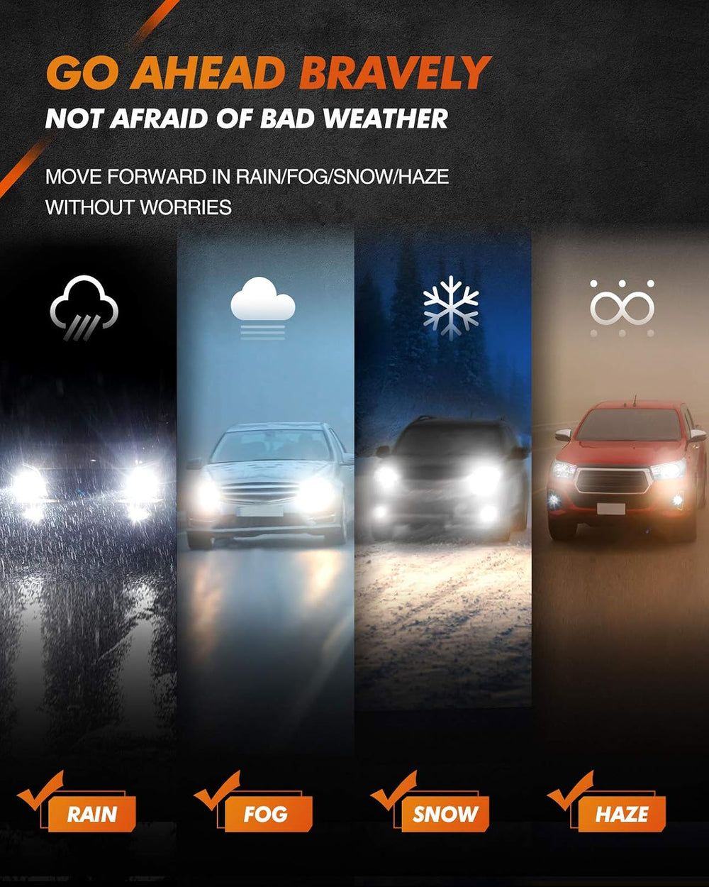 SEALIGHT fog light bulbs HB4