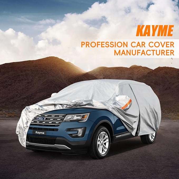 Kayme 6 Layers SUV Car Cover Custom Fit