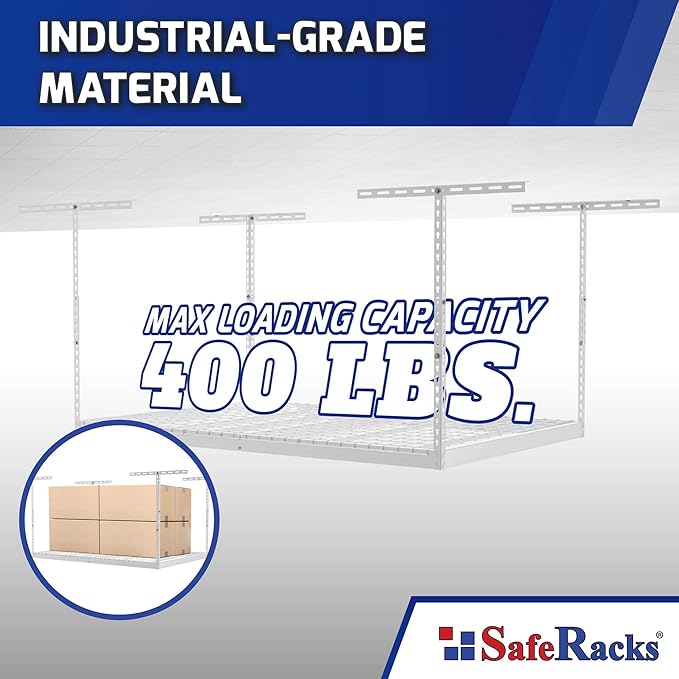 SafeRacks Overhead Garage Storage Rack