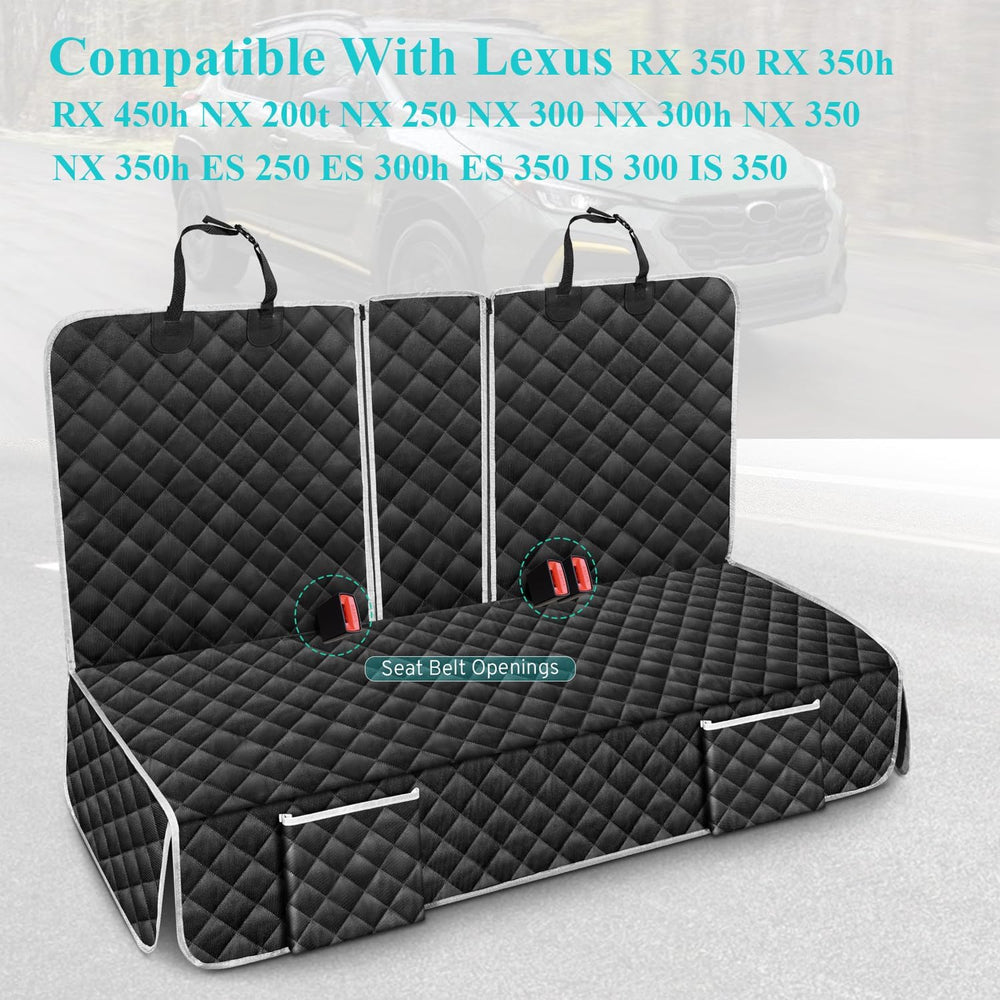 Dog Car Seat Cover for Lexus NX RX ES IS 250 350 350h 450h 500h 300h 200t