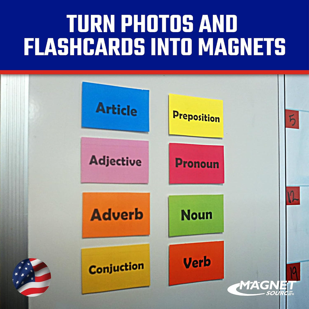 Master Magnetics Flexible Magnet Strip with Adhesive Back - 1/16" Thick,...