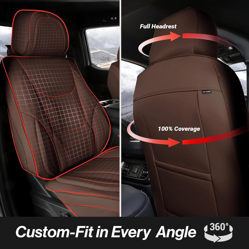Coverland Custom SUV Car Seat Covers for 2015-2019 Subaru Outback