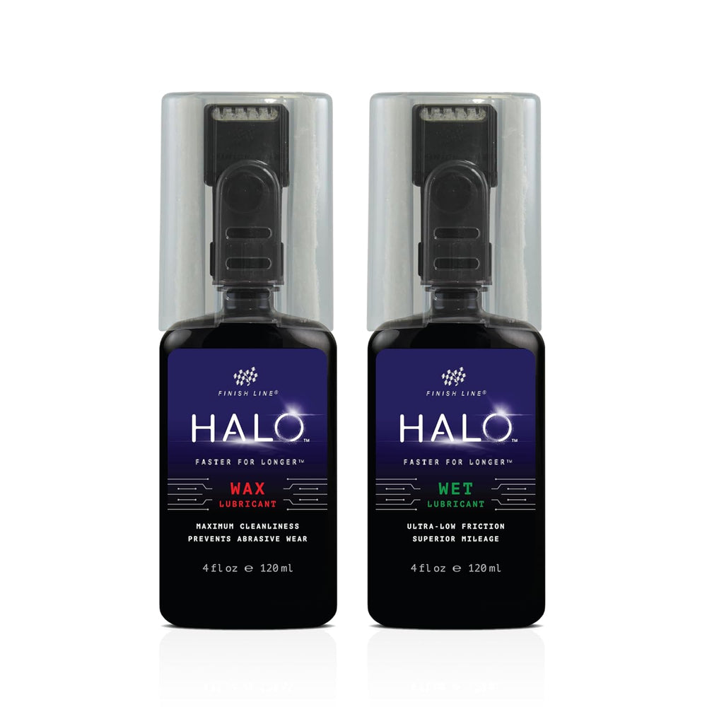Halo Wax and Wet Bike Chain Lubricant Smart Luber Bottle 8 fl oz