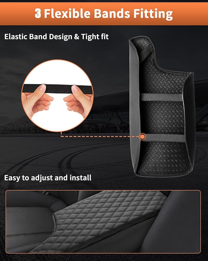 Shademax Subaru Crosstrek/Impreza Center Console Cover, Armrest Cover Cushion