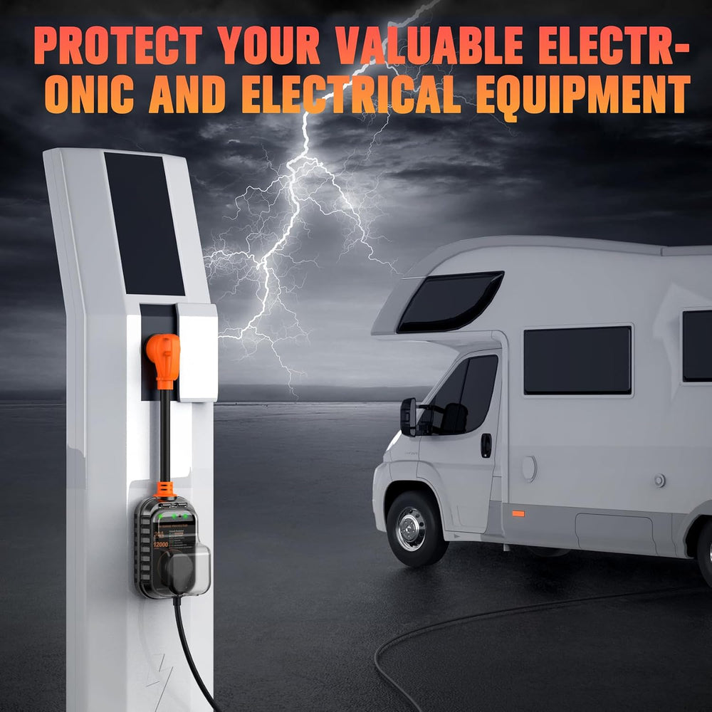GEARGO RV Surge Protectors 30 Amp RV Circuit Analyzer, [๐๐๐๐ ๐๐๐ฐ ๐๐ฉ๐ ๐ซ๐๐๐๐ &am...