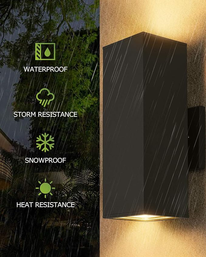 harriet Porch Lights Outdoor Modern (2 Pack)