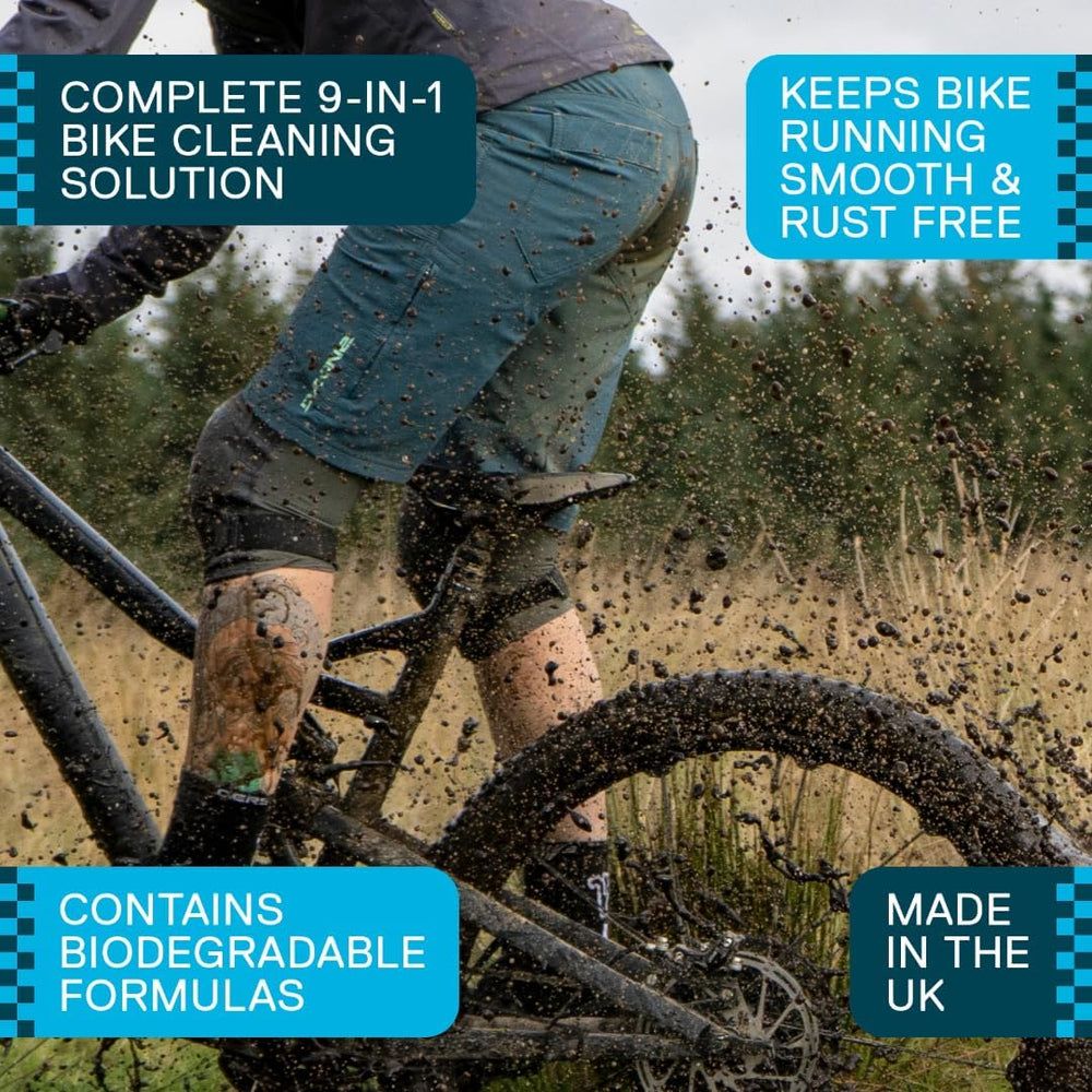 WELDTITE Ultimate 9-in-1 Bike Care Kit, Including 12L Bucket