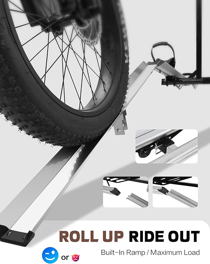 Hitch Mount Single Bike Rack