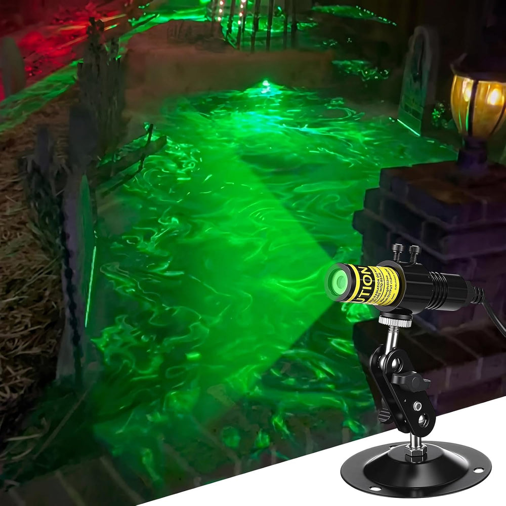 Aurelema 1 Pack Green Laser Halloween Module Generator with Timer,Green