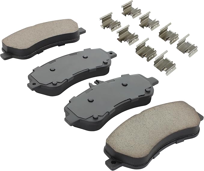 Premium Semi-Metallic Front Brake Pads Replacement