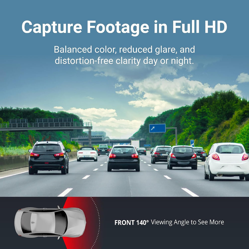 Thinkware Dash Cam, F70 PRO - 1080p FHD, Wi‑Fi, Smart Parking Mode with Super...