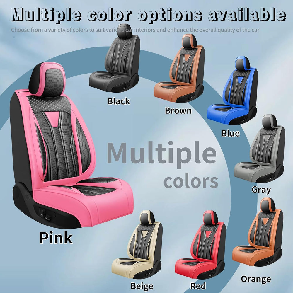 Car Seat Covers for Hyundai Tucson 2010-2025 2026 Pink&Black
