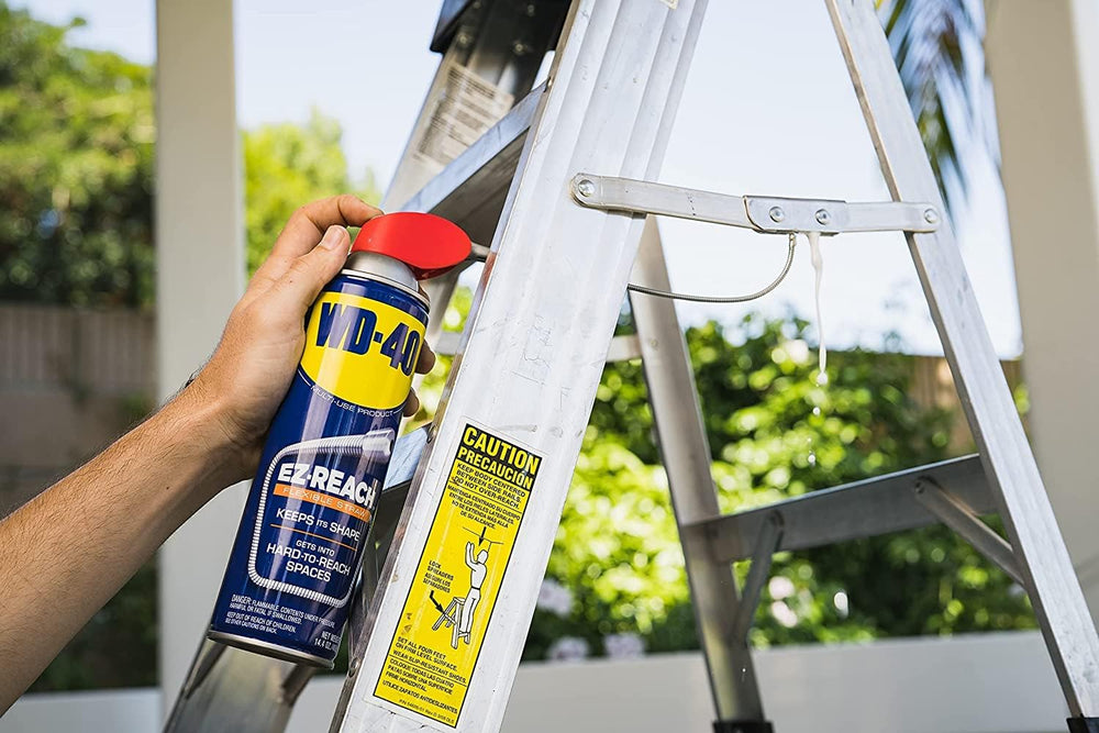 WD-40 Original Formula, Multi-Use Product, EZ-REACH Flexible Straw, 14.4 OZ [...